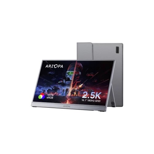 Arzopa LCD zaslon Energetska učinkovitost 2021: E (A - G) 40.9 cm (16.1 palac) 2560 x 1440 piksel 16:9 25 ms HDMI&trade;, USB- Cijene