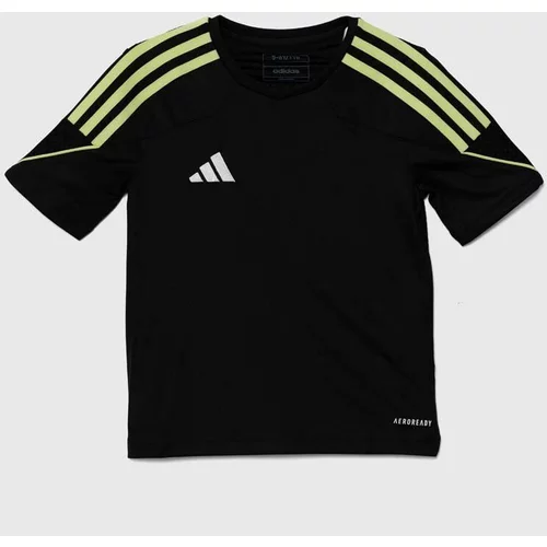 Adidas Otroška kratka majica TIRO 23SY črna barva, IN8167