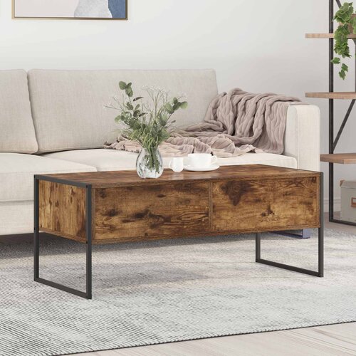  Kava Stol Dimni hrast 100 x 46 x 40 cm Konstruirano drvo Cijene