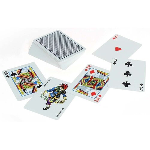 Copag karte za poker 100% plastika regular index, plave Slike