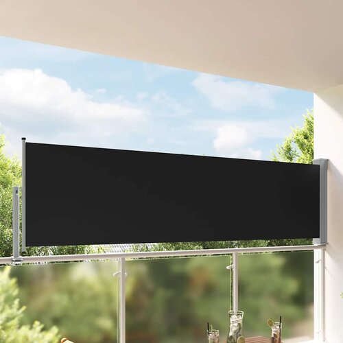  Uvlačiva bočna tenda za terasu 100 x 300 cm crna Cijene
