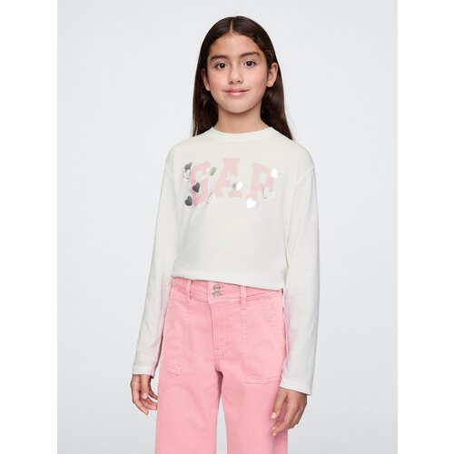 GAP Kids ́s T-shirt with logo - Girls Cene