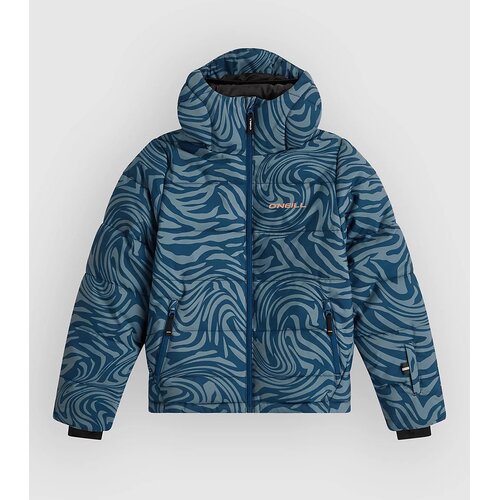 O'neill Fwc'Cruz Puffer Kids Jacket blue swirl zebra Cijene