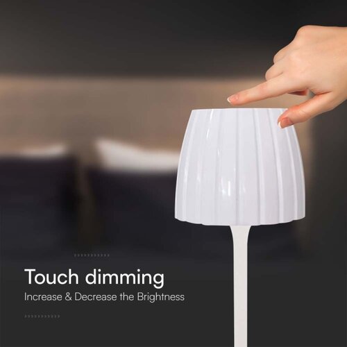  LED prigu&amp;scaron;iva punjiva stolna lampa LED/2,7W/5V 3000-6000K 1800 mAh bela Slike