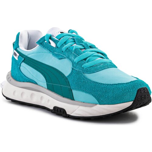 Puma Nizke superge Wild Rider Vintage Elektro Pool Aqua 381595-03 Modra Cene