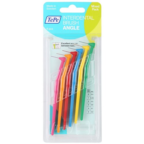 TEPE SWEDEN Angle Mixed Pack različne medzobne ščetke 6 ks unisex Cene