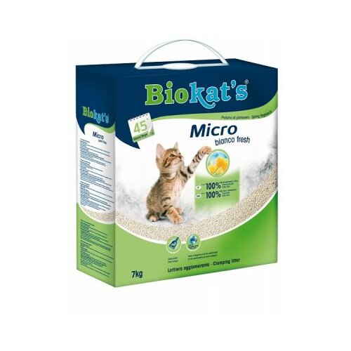 Biocats cat micro bianco fresh posip 7kg Cene