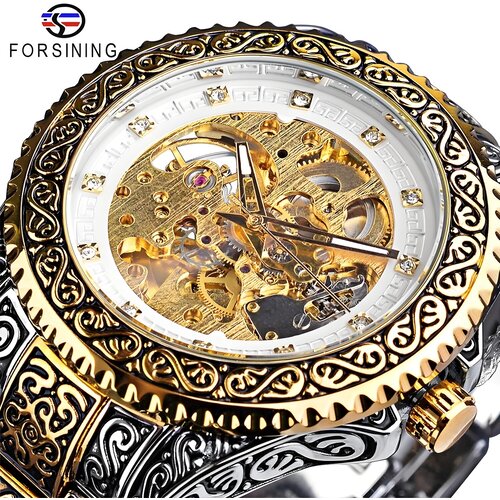 FORSINING Ura OL-14516 - Srebrna / Zlata Slike
