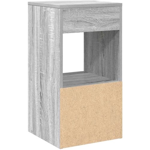 vidaXL Noćni ormarići s ladicom 2 kom siva sonoma 35x34x66,5 cm Cene