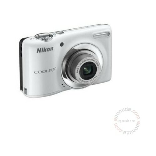 Nikon Coolpix L25 white digitalni fotoaparat Slike