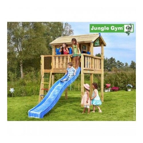 Jungle Gym playhouse sa terasom xl Cene