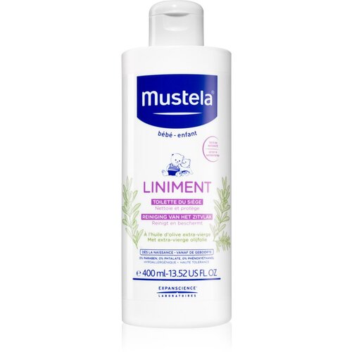 Mustela B&amp;eacute;b&amp;eacute; Liniment mlijeko za či&amp;scaron;ćenje za djecu od rođenja 400 ml Slike