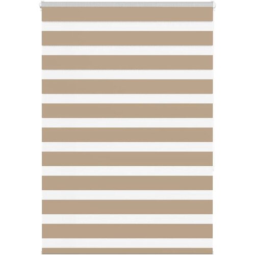 vidaXL Zebra senčilo peščeno rjava 110x150 cm tkanina širina 105,9 cm Cene