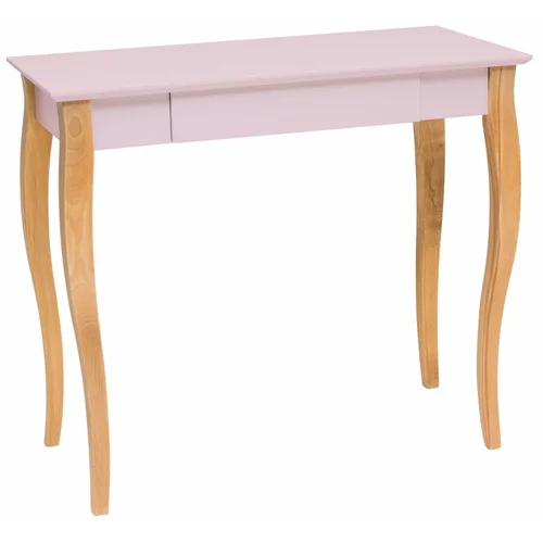 Ragaba ružičasti radni stol Lillo, dužina 85 cm