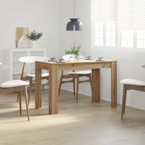  Blagovaonski stol Artisan hrast 120x60x76 cm izrađeno drvo Slike
