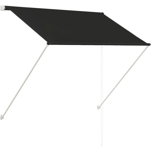 VidaXL Zložljiva tenda 150x150 cm antracit, (20966578) Slike