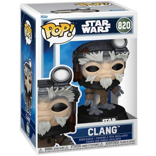 Funko Figura POP Star Wars: The Mandalorian & Grogu - Clang Cene