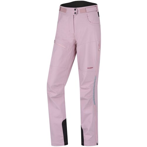 Husky Women&amp;#039;s softshell pants Keson L faded pink Slike