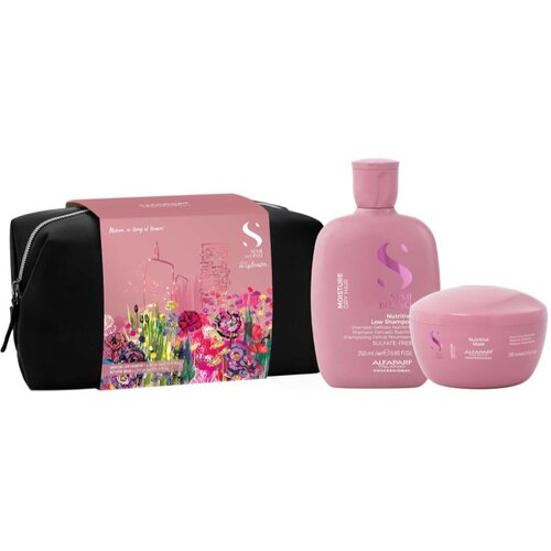 ALFAPARF MILANO Semi di Lino Moisture darilni set (za zelo suhe lase) Cene