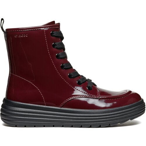 Geox Zimski škornji J Phaolae Girl J46ETA 000HH C7357 S Bordo rdeča Cene