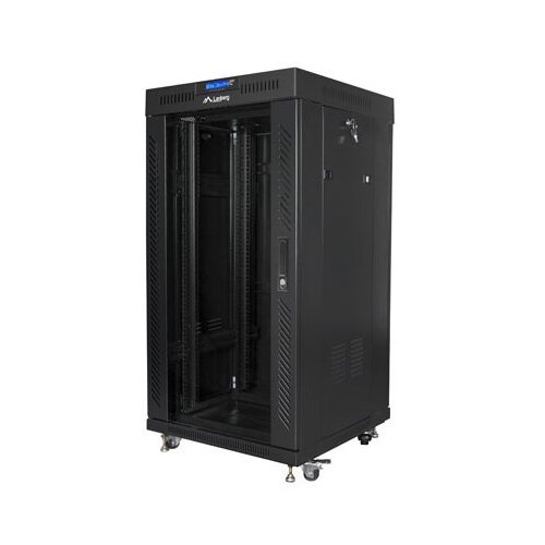 Lanberg FF01-6622-12BL rack cabinet 22U Freestanding rack Black Cijene