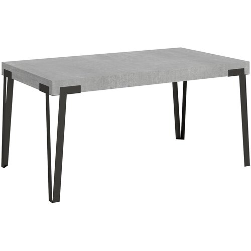 Itamoby &amp;nbsp; Rio (90x160/264 cm) - siva, barva nog: antracit - raztegljiva jedilna miza, (20841922) Slike