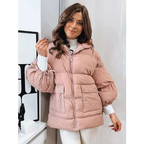 DStreet Women's quilted jacket PARIMA, pink z