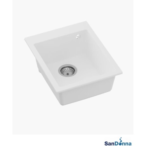 Sandonna Granitna sudopera VESTA 40x50cm Bela Cene