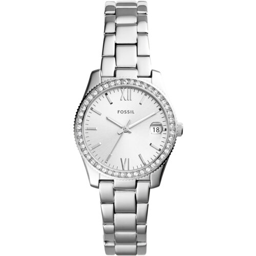 Fossil Analogni sat 'Scarlette' srebro Cene