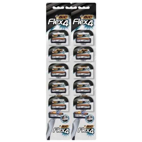 Bic Flex 4 Classic Brivniki, 10 kos, (22138829) Cene
