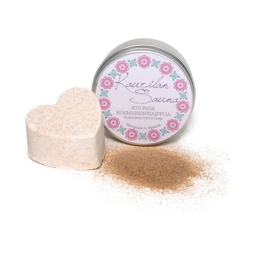 Kaurilan Sauna scrub Soap - Scentless Sand Slike