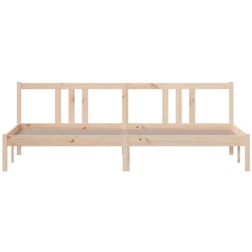  Okvir Za krevet od masivnog drva 200 x 200 cm Slike