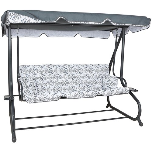 Aga vrtna ljuljačka 2 u 1 GRANDLUX Prestige MR4211PrestigeGrey - siva Slike
