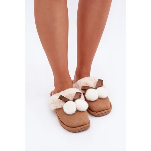  Women&amp;#039;s Slippers With Fur Camel Nartani Slike