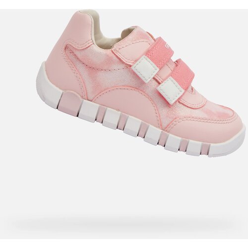 Geox Pink Girls' First Step Shoes Iupidoo - Girls Cene