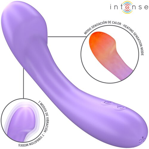 Intense Becky Heatable G-Spot Vibrator Purple Cene