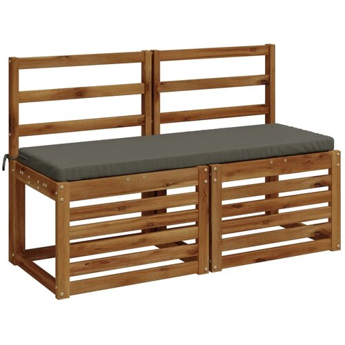  Jastučić za klupu SOEST 100% poliester Siva 100 x 40 x 5 cm - Siva 100 x 40 x 5 cm Melange Cijene