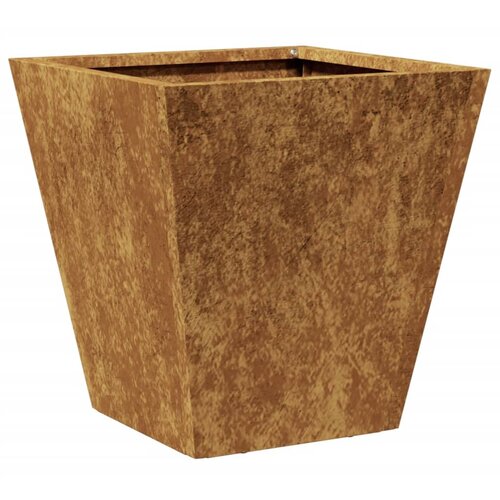 Maison Chic Cvetlično korito - Cvetlični Lonec 30x30x30 cm Vremensko odporno jeklo, (21789600) Slike