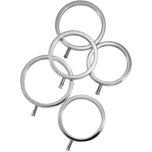ElectraStim Solid Metal Cock Ring Set 5 Sizes Cijene