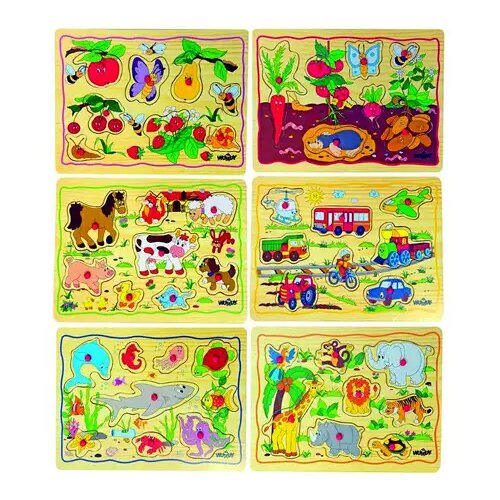 Woodyland Drveni puzzle - 6 vrsta - Cijene