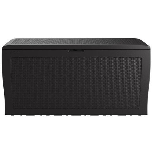 Keter zaboj za shranjevanje samoa rattan (d 117 x š 45 x v 57 cm, umetna masa, antracit) Cene