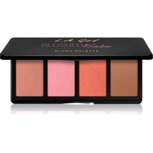 L.A. Girl Cosmetics Fanatic paleta rdečil odtenek Blushed Babe 4x4 g Cene