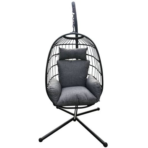 SUNFUN Viseća fotelja Naya (110 x 96 cm, Crne boje)