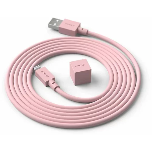 AVOLT Polnilni kabel usb Cable 1, USB A to Lightning, 1,8 m