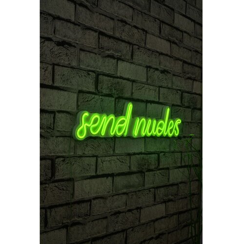 Wallity Dekorativna plastična LED rasveta Send Nudes Green Slike