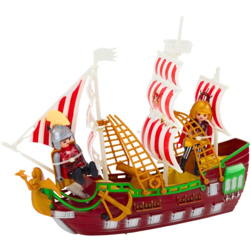  Roman Ship Romans Lights Sounds Catapult Palm Trees Slike
