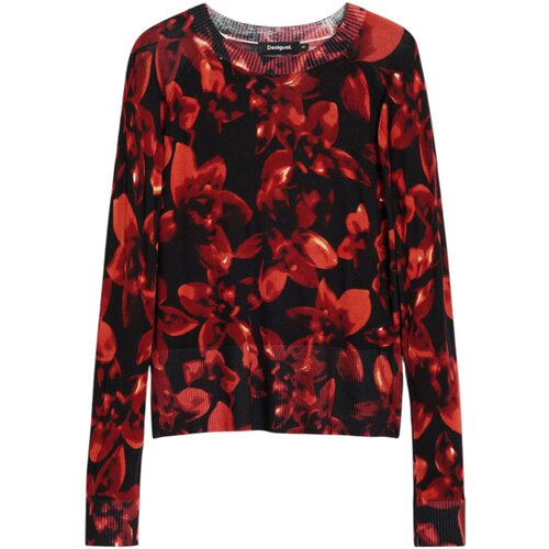 Desigual Puloverji JERS_LUND 25WWJF16 Črna Slike