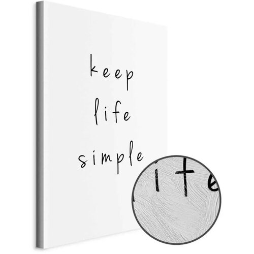  Slika - Message (1-part) - English Text in Motivational Tone 80x120 Premium Print Cijene