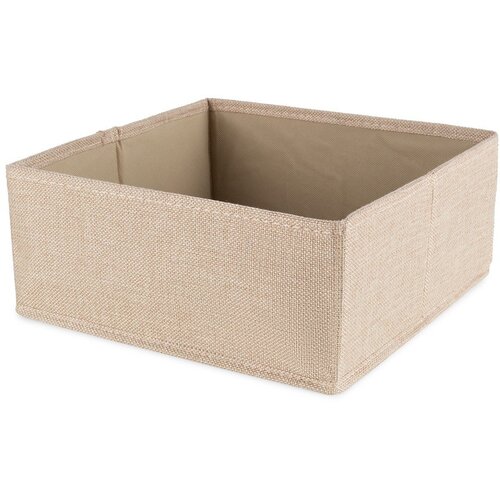 Compactor Bež tekstilna kutija za pohranu 28x12x12 cm Sandy &amp;ndash; Slike