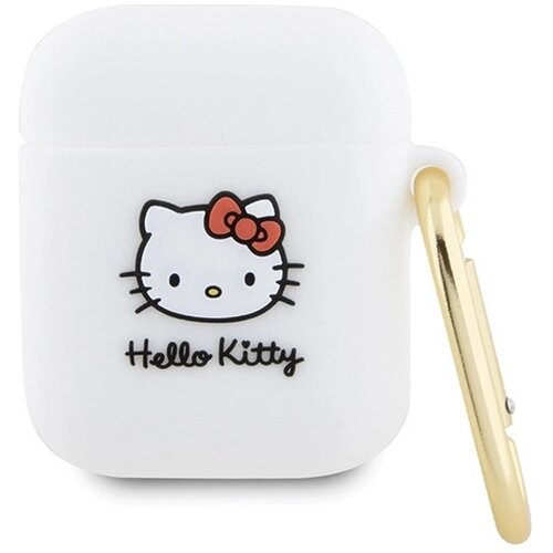 Hello Kitty SILIKONSKI 3D ETUI AIRPODS COVER 1/2 BEL, (22006478) Cene